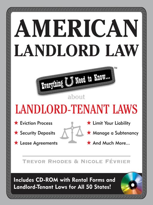 Title details for American Landlord Law by Trevor Rhodes - Available